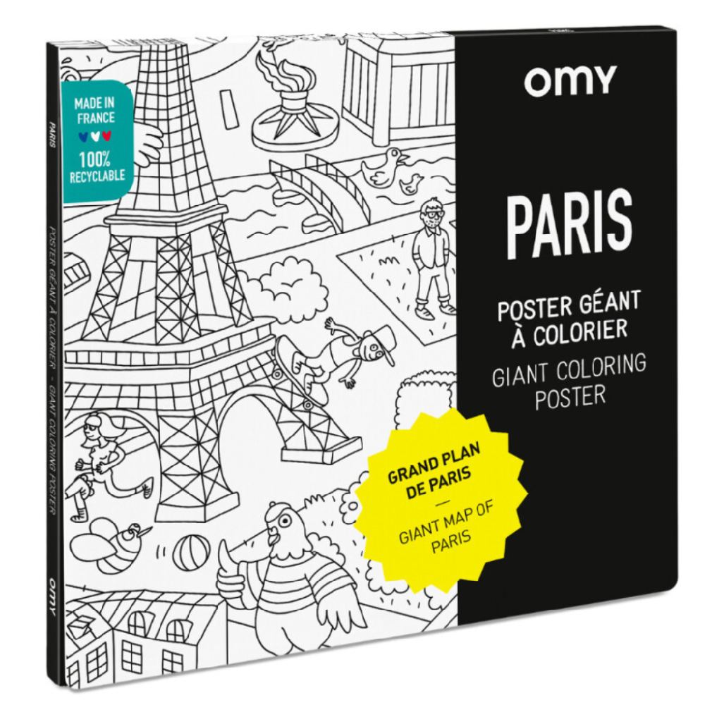 OMY Boyama Posteri - Paris